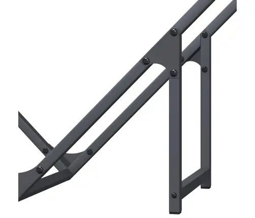 Küttepuurest Antratsiit 80X25X80 Cm Külmvaltsitud Teras