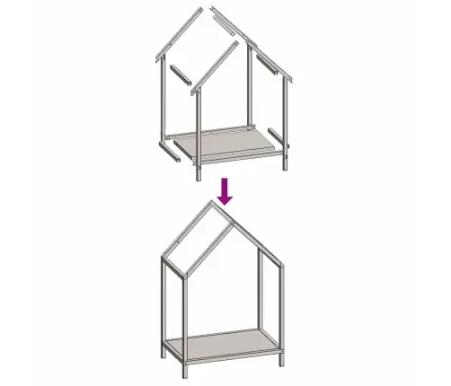 Küttepuurest Must 40X25X60 Cm Külmvaltsitud Teras