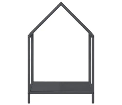 Malkas Plaukts Antracīts 40X25X60 Cm Auksti Velmēts Tērauds Vidaxl