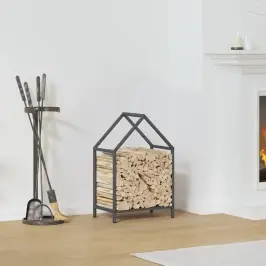 Malkas Plaukts Antracīts 40X25X60 Cm Auksti Velmēts Tērauds Vidaxl Malkas Plaukts Antracīts 40X25X60 Cm Auksti Velmēts Tērauds Vidaxl