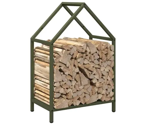 Malkas Plaukts, Olīvu Zaļa 40X25X60 Cm Auksti Velmēts Tērauds Vidaxl