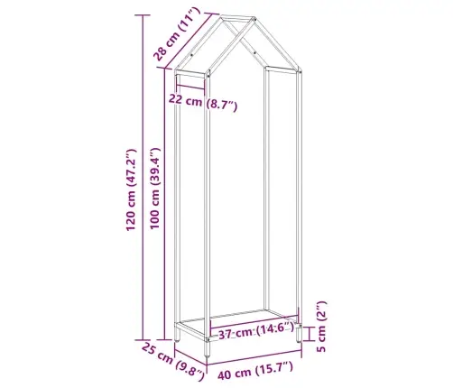 Malkas Plaukts Melns 40X25X120 Cm Auksti Velmēts Tērauds Vidaxl