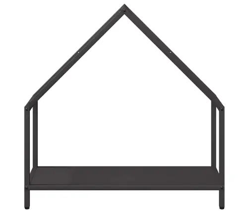 Malkas Plaukts Melns 60X25X60 Cm Auksti Velmēts Tērauds Vidaxl