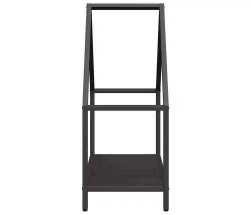 Malkas Plaukts Melns 60X25X60 Cm Auksti Velmēts Tērauds Vidaxl