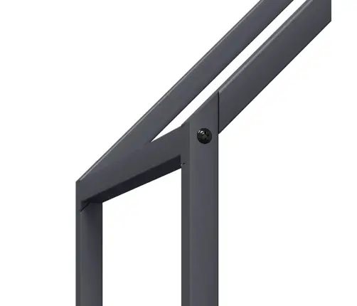 Küttepuurest Antratsiit 60X25X60 Cm Külmvaltsitud Teras