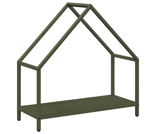 Küttepuurest Oliivroheline 60X25X60 Cm Külmvaltsitud Teras