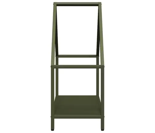 Küttepuurest Oliivroheline 60X25X60 Cm Külmvaltsitud Teras