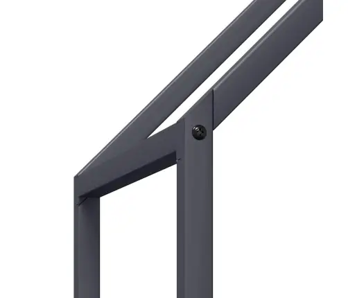 Malkas Plaukts Antracīts 60X25X90 Cm Auksti Velmēts Tērauds Vidaxl