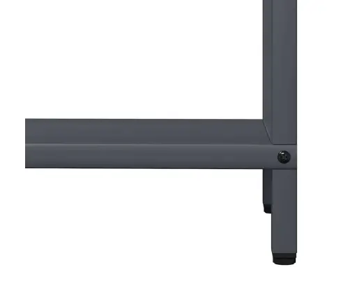 Malkas Plaukts Antracīts 60X25X90 Cm Auksti Velmēts Tērauds Vidaxl