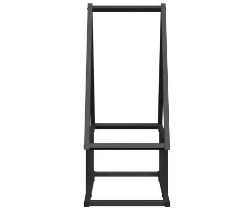 Malkas Plaukts, Melns, 50X25X60 Cm, Auksti Velmēts Tērauds Vidaxl