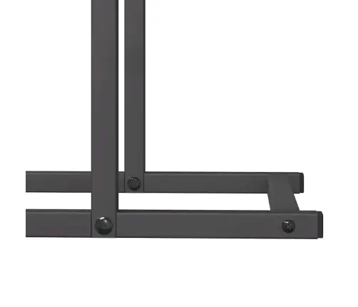 Malkas Plaukts, Melns, 50X25X60 Cm, Auksti Velmēts Tērauds Vidaxl