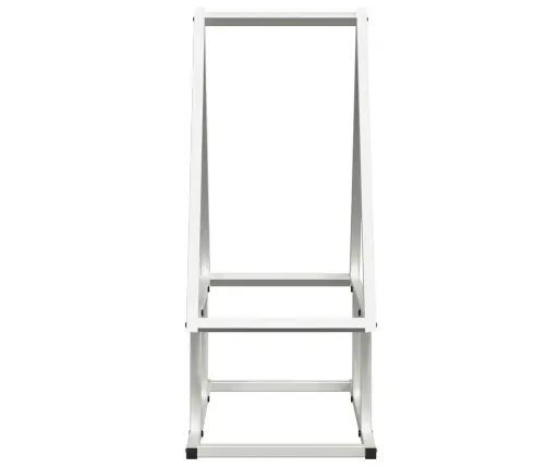 Malkas Plaukts, Balta, 50X25X60 Cm, Auksti Velmēts Tērauds Vidaxl
