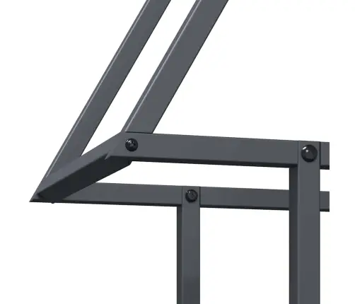 Malkų Lentyna, Antracitas, 50X25X60cm Šaltai Valcuotas Plienas