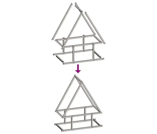 Malkų Lentyna, Antracitas, 50X25X60cm Šaltai Valcuotas Plienas