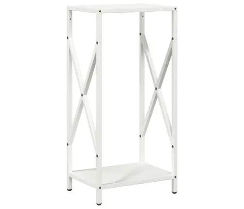 Malkas Plaukts Balts 34X25X70 Cm Auksti Velmēts Tērauds Vidaxl