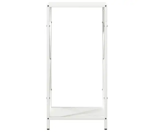 Malkas Plaukts Balts 34X25X70 Cm Auksti Velmēts Tērauds Vidaxl