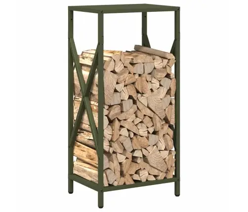Küttepuurest Oliivroheline 34X25X70 Cm Külmvaltsitud Teras