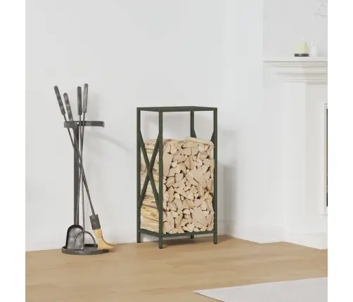 Küttepuurest Oliivroheline 34X25X70 Cm Külmvaltsitud Teras