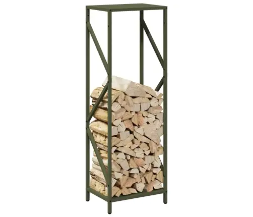 Malkas Plaukts Olīvzaļš 34X25X100 Cm Auksti Velmēts Tērauds Vidaxl