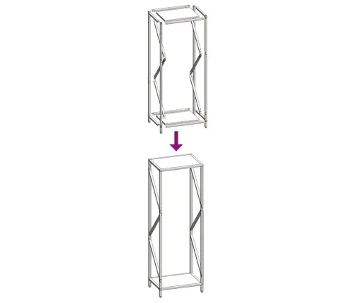 Malkas Plaukts Olīvzaļš 34X25X100 Cm Auksti Velmēts Tērauds Vidaxl