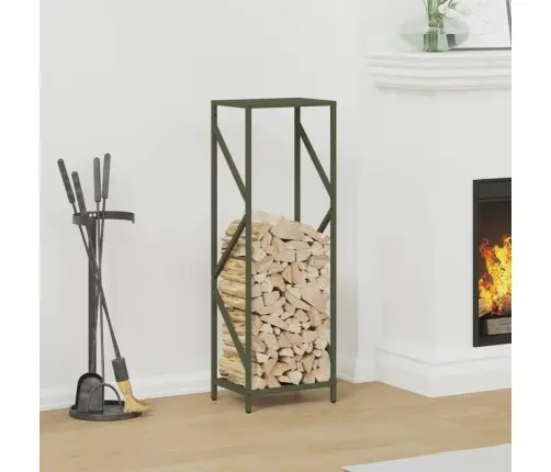 Malkas Plaukts Olīvzaļš 34X25X100 Cm Auksti Velmēts Tērauds Vidaxl