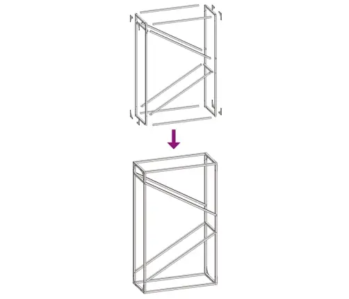 Malkas Plaukts, Melns, 60X25X100 Cm, Auksti Velmēts Tērauds Vidaxl