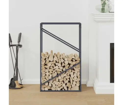 Malkas Plaukts Antracīts 60X25X100 Cm Auksti Velmēts Tērauds Vidaxl