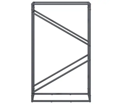 Malkas Plaukts Antracīts 60X25X100 Cm Auksti Velmēts Tērauds Vidaxl