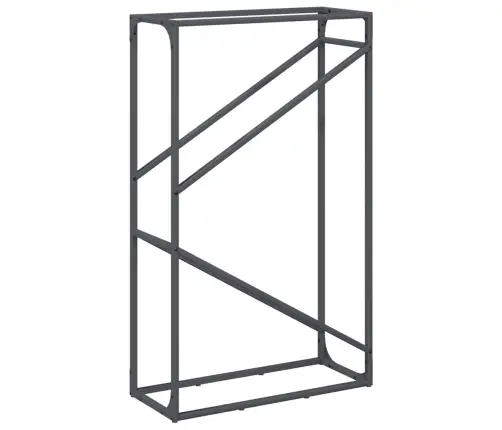 Malkas Plaukts Antracīts 60X25X100 Cm Auksti Velmēts Tērauds Vidaxl