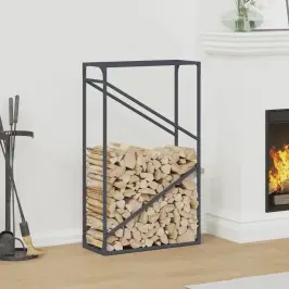 Malkas Plaukts Antracīts 60X25X100 Cm Auksti Velmēts Tērauds Vidaxl Malkas Plaukts Antracīts 60X25X100 Cm Auksti Velmēts Tērauds Vidaxl