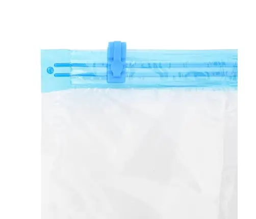 Vaakumsäilituskotid 20 Pcs Läbipaistev Ja Sinine 100 X 80 Cm