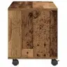 Televizoriaus Spintelė Ruda 90 X 35 X 35 Cm Apdirbta Mediena