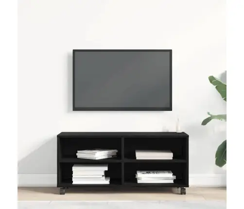 Tv Skapītis Melns 90X35X35 Cm Inženierijas Koks Vidaxl Tv Skapītis Melns 90X35X35 Cm Inženierijas Koks Vidaxl