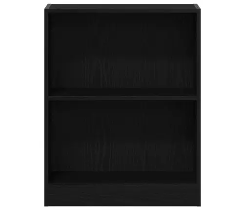 Raamaturiiul Must 60 X 24 X 76 Cm Tehispuit