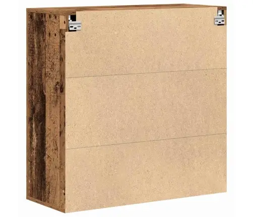 Sienas Skapis Vecs Koks 80X33X80 Cm Vidaxl