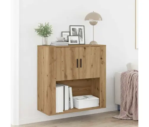 Sieninė Spintelė Su Lentyna Artisano Ąžuolo 80 X 33 X 80 Cm