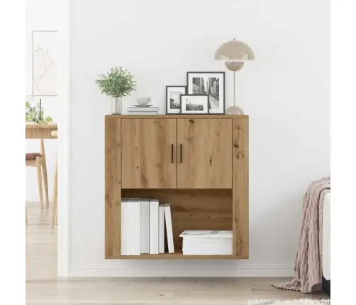 Sieninė Spintelė Su Lentyna Artisano Ąžuolo 80 X 33 X 80 Cm