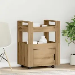 Köögikäru Käsitöötamm 60 X 45 X 80 Cm Tehispuit