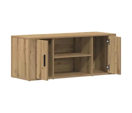 Tv Skapītis Artisan Oak 100X35X40 Cm Inženiertehniskā Koka Vidaxl