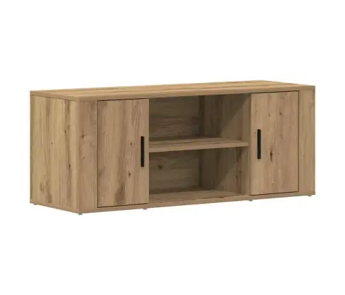 Tv Skapītis Artisan Oak 100X35X40 Cm Inženiertehniskā Koka Vidaxl