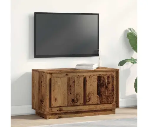 Tv Skapītis Vecā Koka 80X35X45 Cm Inženieru Koks Vidaxl
