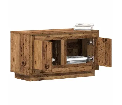 Tv Skapītis Vecā Koka 80X35X45 Cm Inženieru Koks Vidaxl