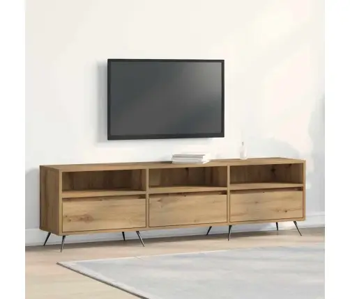 Tv Skapis Artisan Ozolkoks 150X30X44,5 Cm Inženierijas Koks Vidaxl