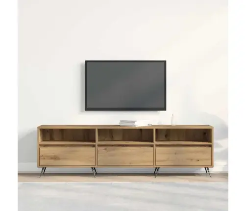 Tv Skapis Artisan Ozolkoks 150X30X44,5 Cm Inženierijas Koks Vidaxl