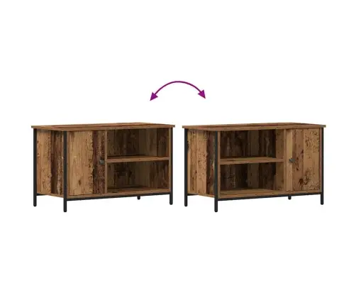 Televizoriaus Spintelė Sena Mediena 80 X 40 X 50 Cm Televizoriaus Spintelė Sena Mediena 80 X 40 X 50 Cm