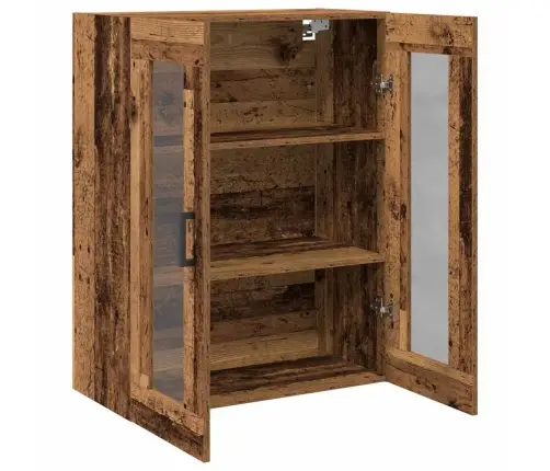 Seinale Kinnitatav Kapp Vana Puit 69.5 X 34 X 90 Cm Tehispuit