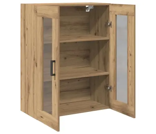 Seinale Kinnitatav Kapp Käsitöötamm 69.5 X 34 X 90 Cm Tehispuit