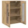 Seinale Kinnitatav Kapp Käsitöötamm 69.5 X 34 X 90 Cm Tehispuit