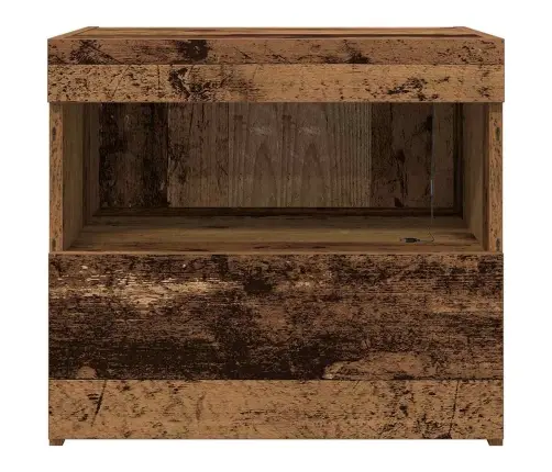 Naktinis Staliukas 2 Pcs Sena Mediena 50 X 40 X 45 Cm