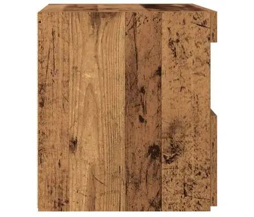 Naktinis Staliukas 2 Pcs Sena Mediena 50 X 40 X 45 Cm